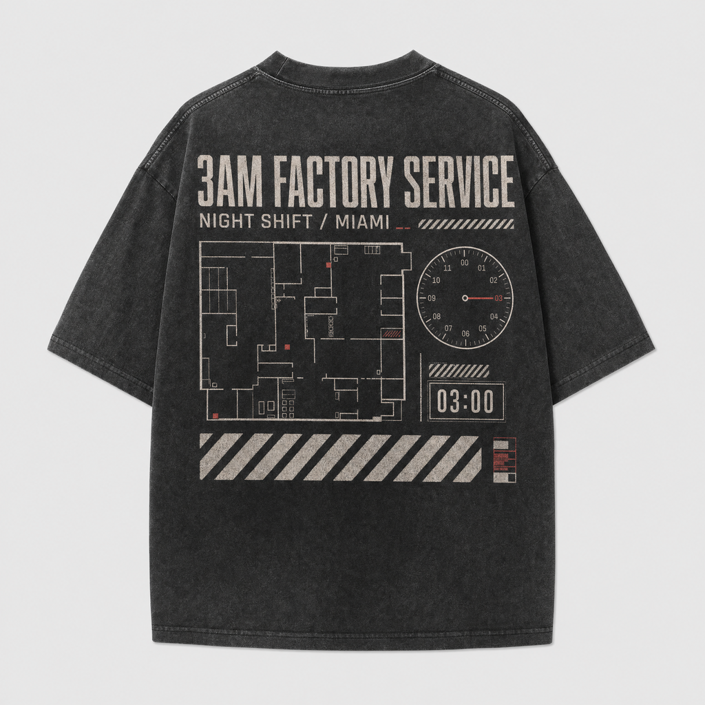 3AM Factory Service Tee