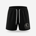 Afters Athletic Club black mesh festival shorts