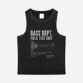Bass Dept. Field Test Unit washed black festival tank