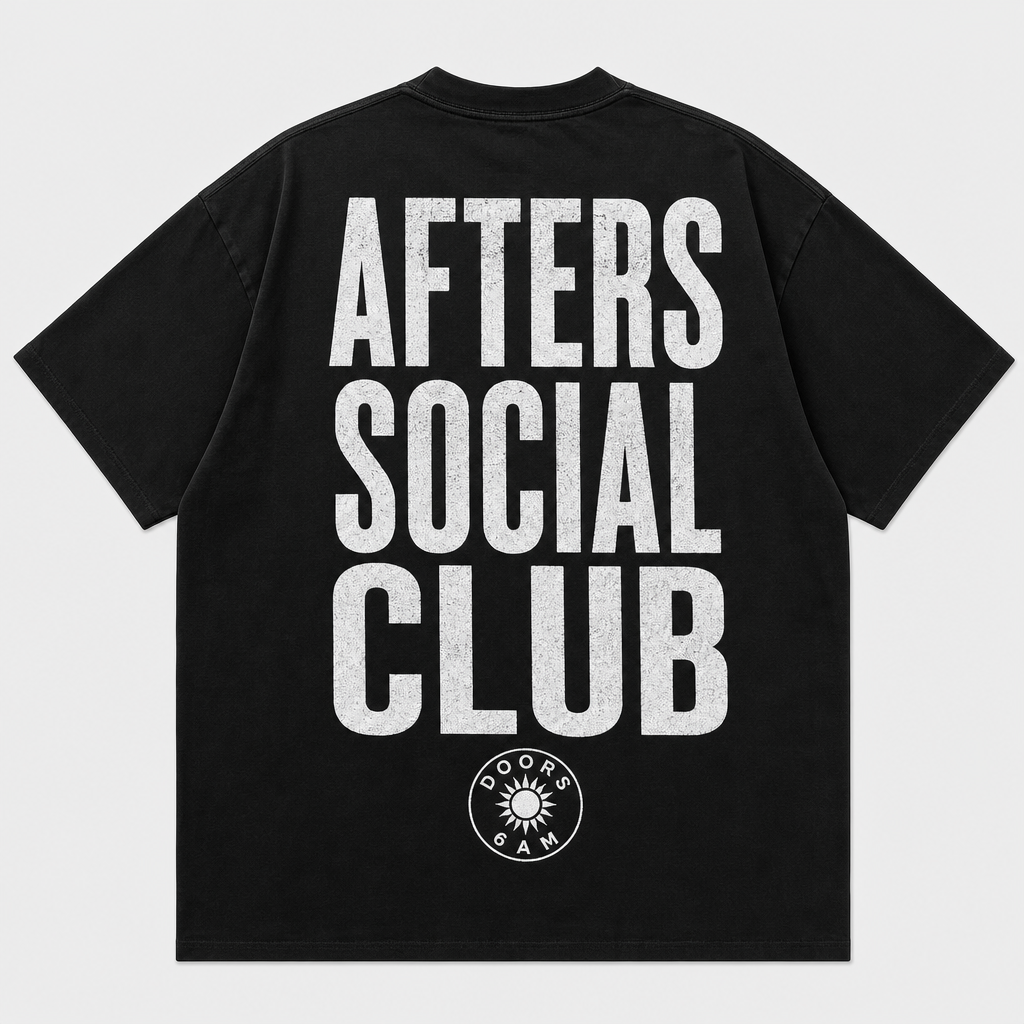 Afters Social Club Tee