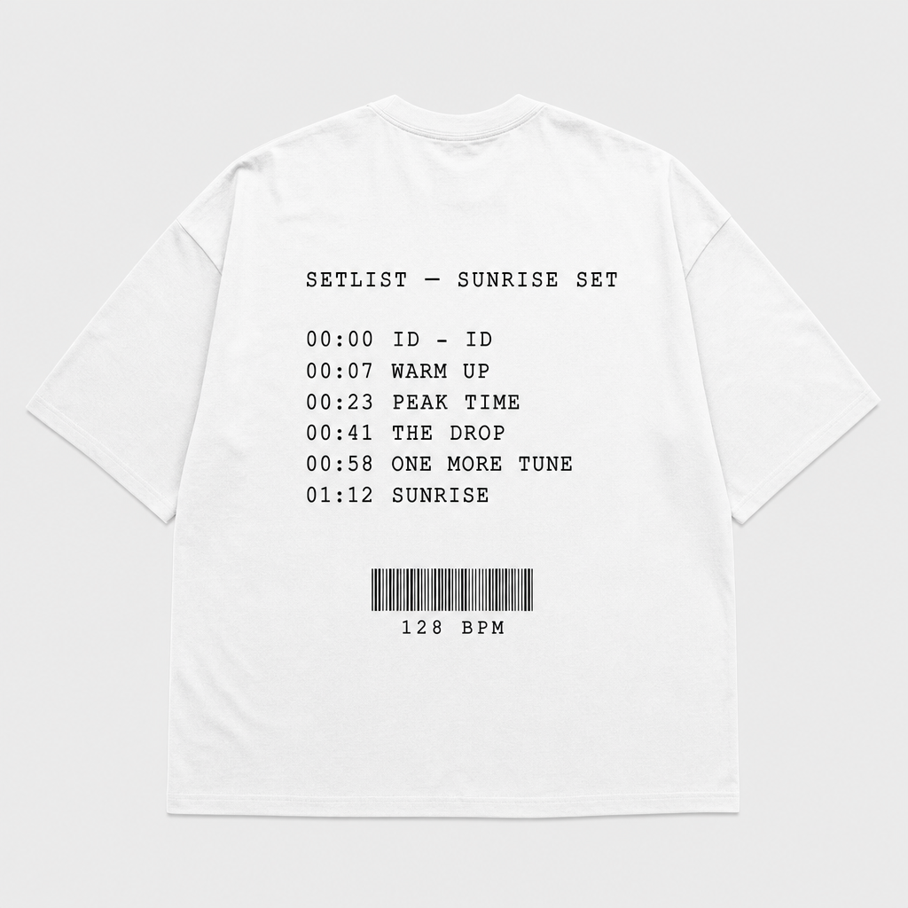 Sunrise Setlist Tee