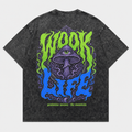 Wook Life Acid Wash Tee
