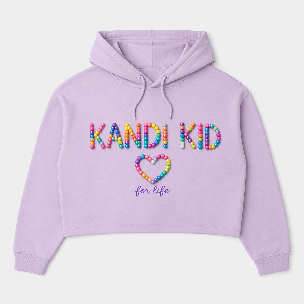 Kandi Kid Cropped Hoodie