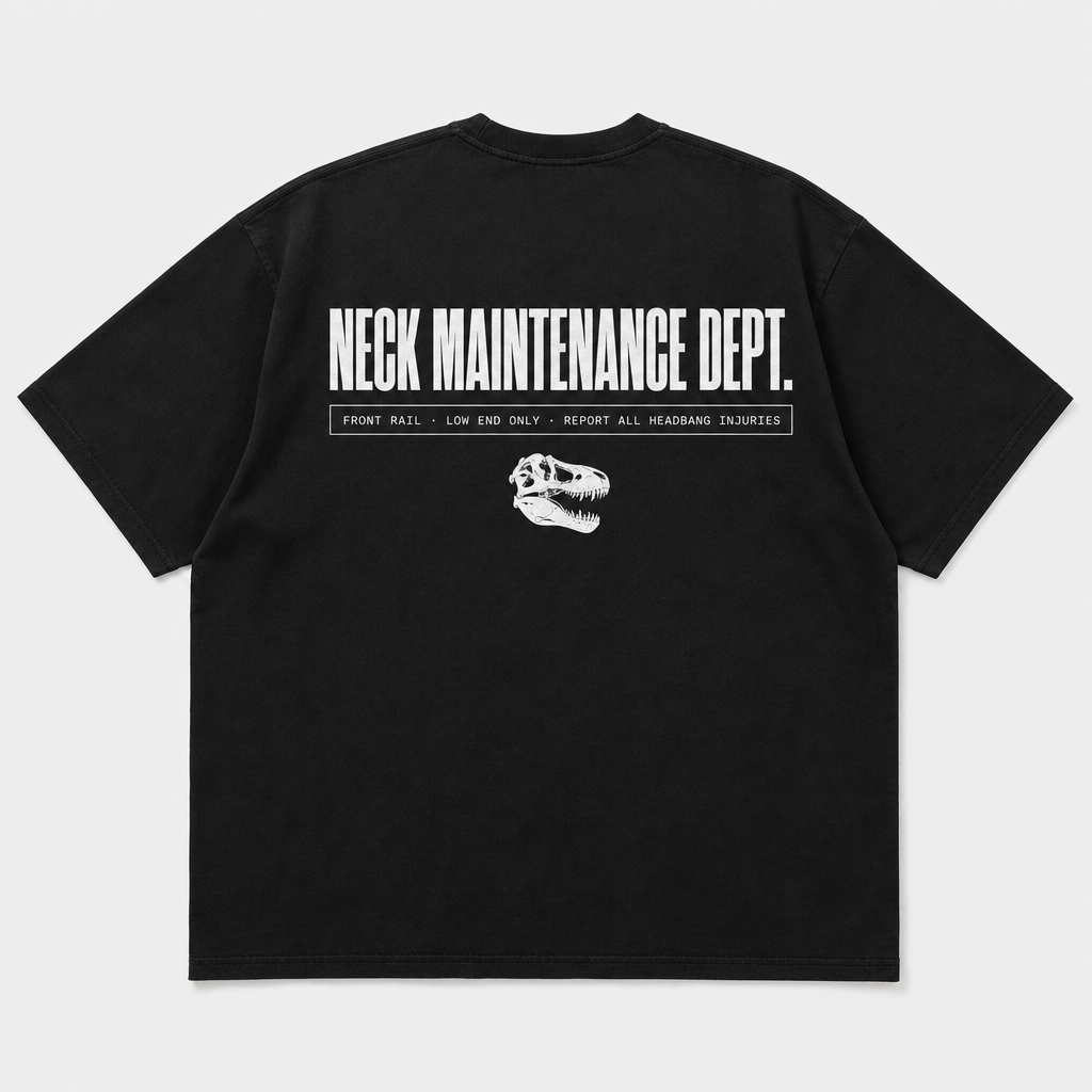 Neck Maintenance Dept Tee