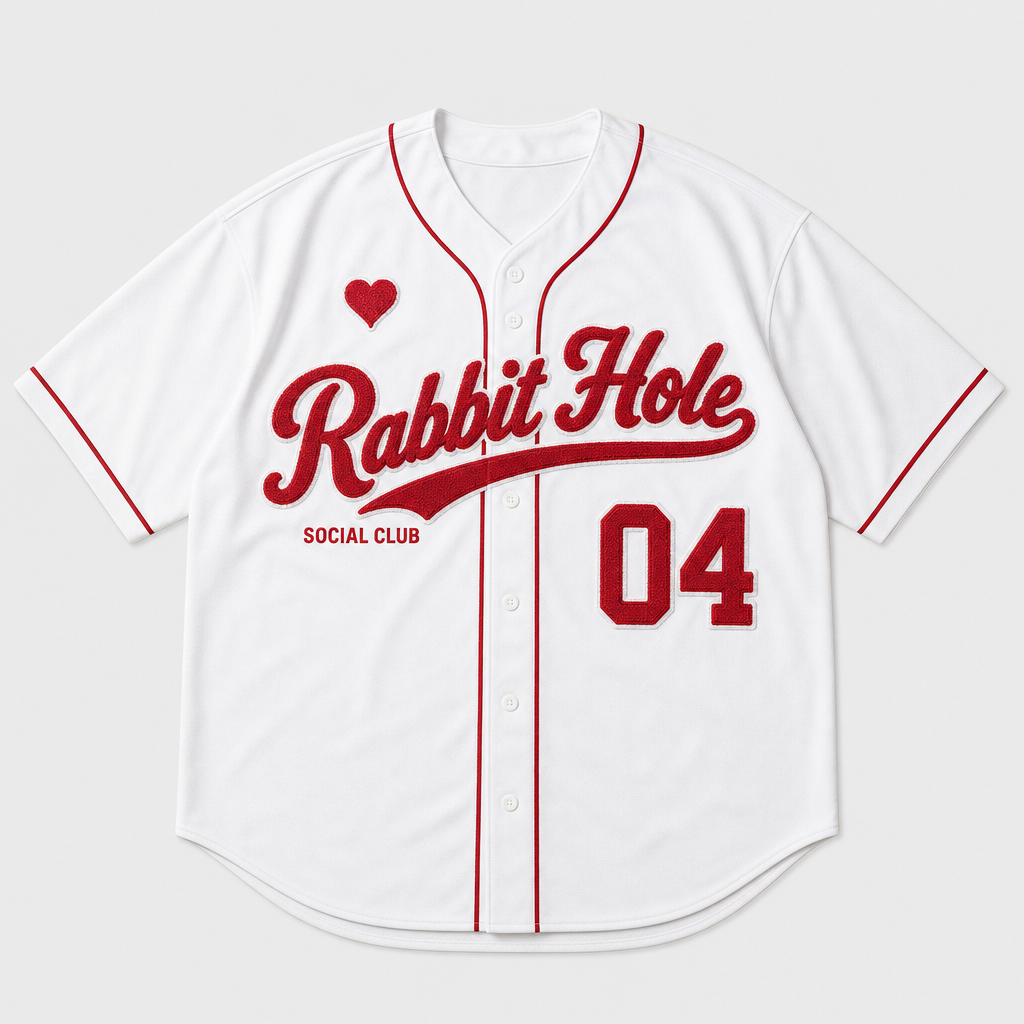 Rabbit Hole Social Club Baseball Jersey