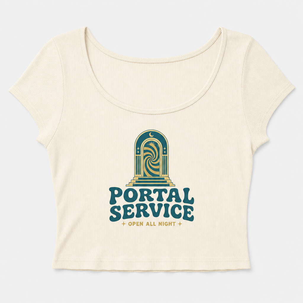 Portal Service Baby Tee
