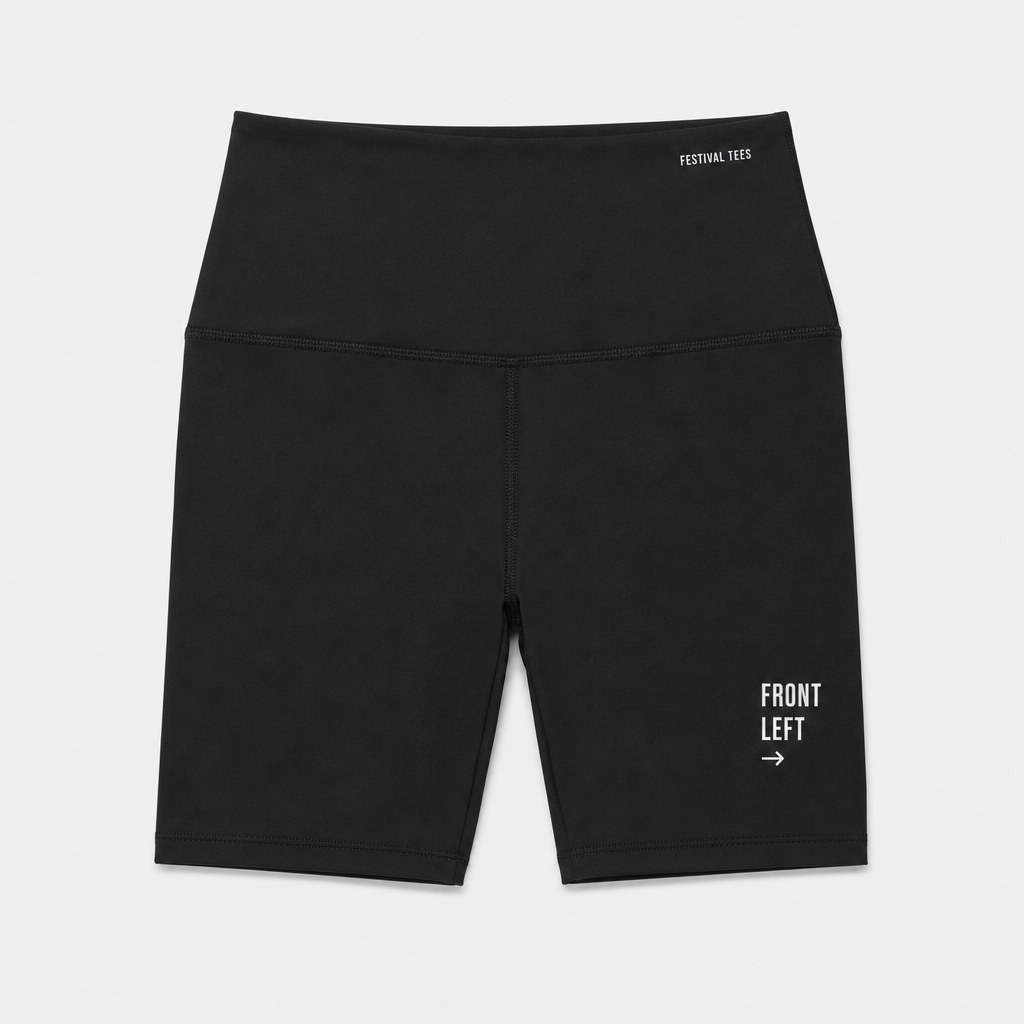 Front Left Biker Shorts