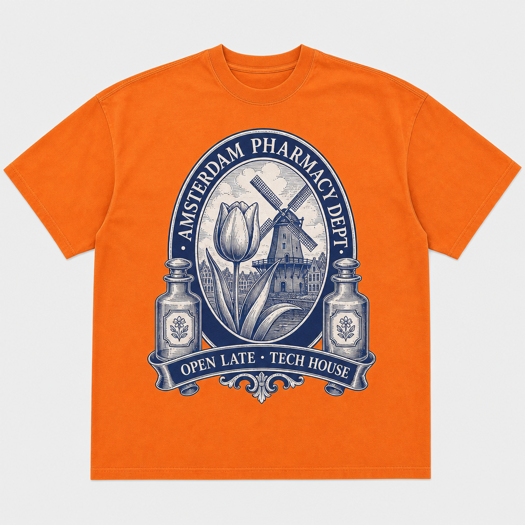 Amsterdam Pharmacy Dept. Tee
