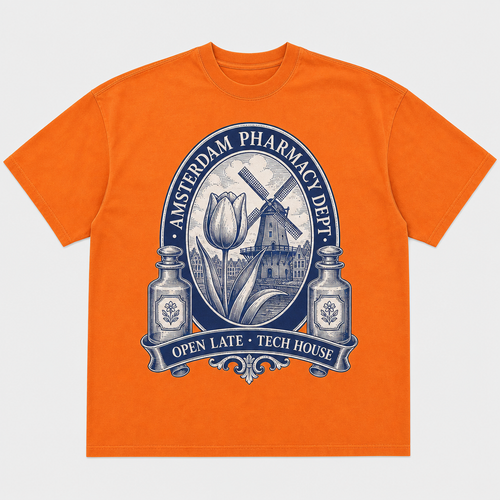 Amsterdam Pharmacy Dept. Tee