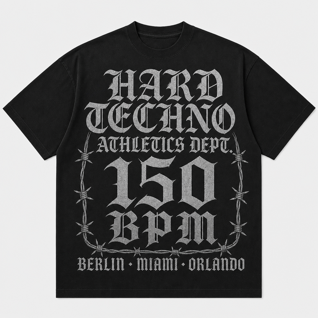 Hard Techno Athletics Dept. Tee