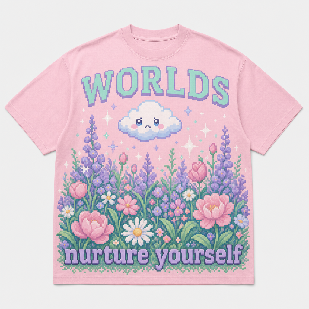 Worlds Pixel Tee