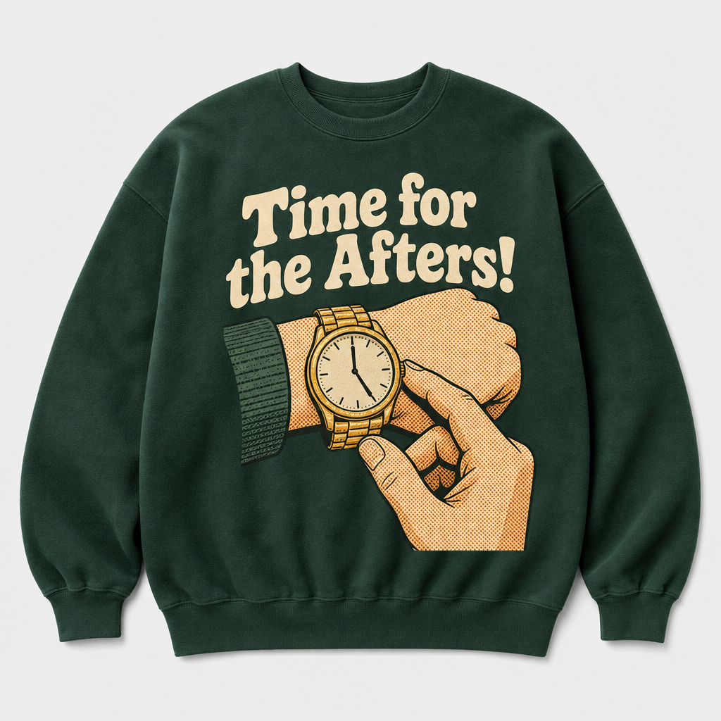 Time For The Afters Crewneck