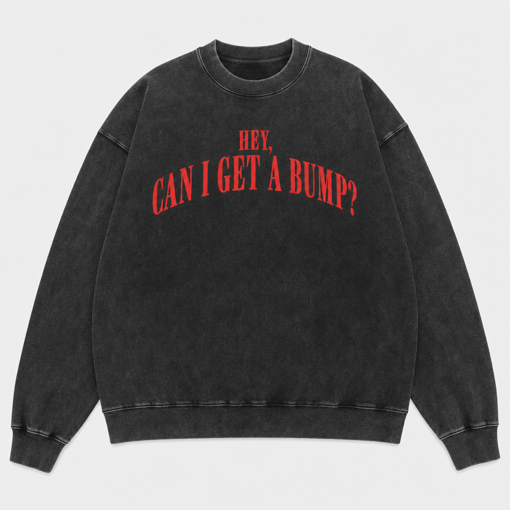 Bump Snow-Washed Sweatshirt