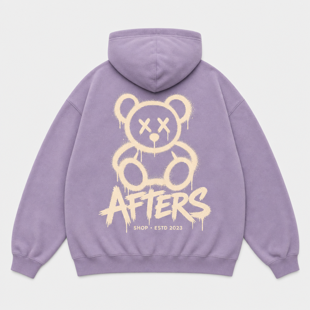 Afters Bear Oversized Hoodie