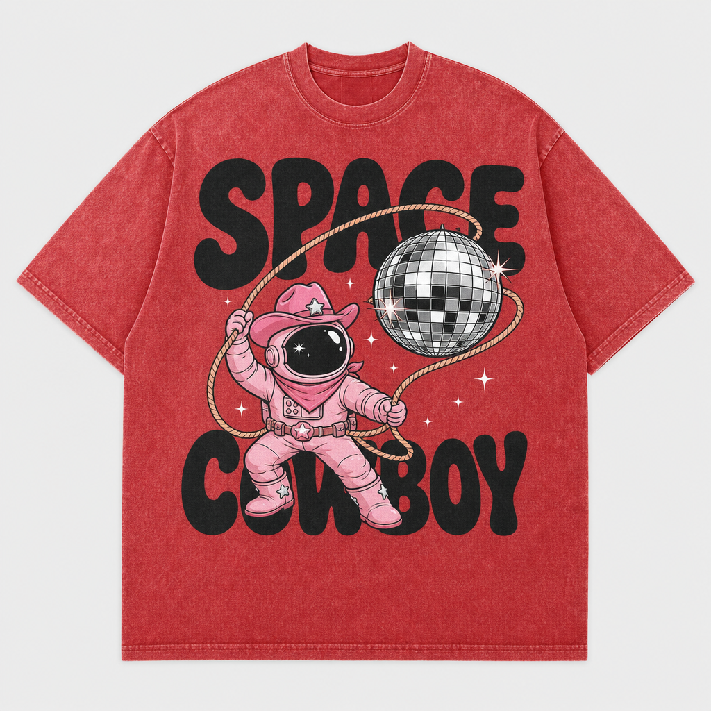 Space Cowboy Snow-Washed Tee