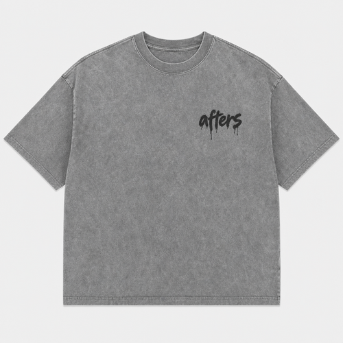 Afters Drip Mineral Wash Tee