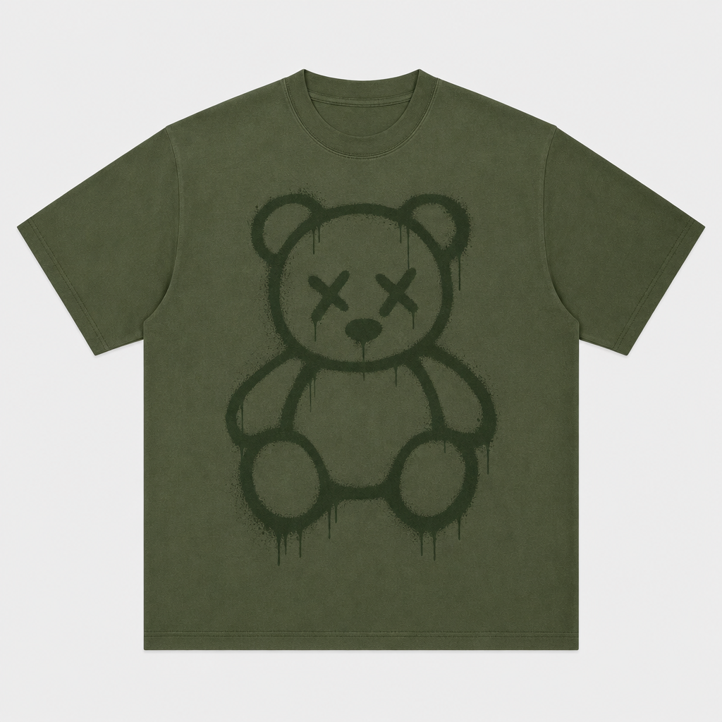 Tonal Bear Earth Tone Tee