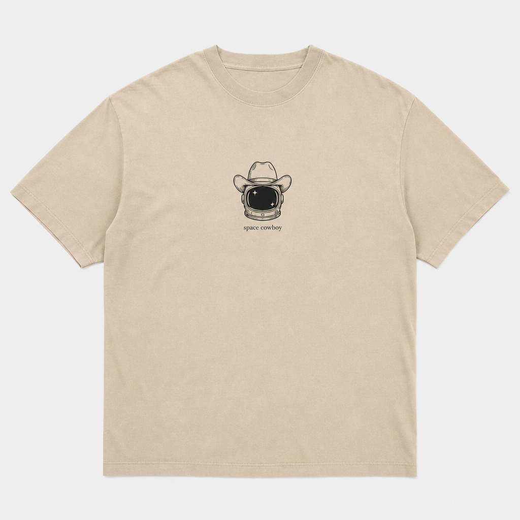 Helmet Hat Earth Tone Tee