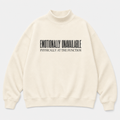 Emotionally Unavailable Mock-Neck