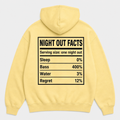 Nutrition Facts Hoodie