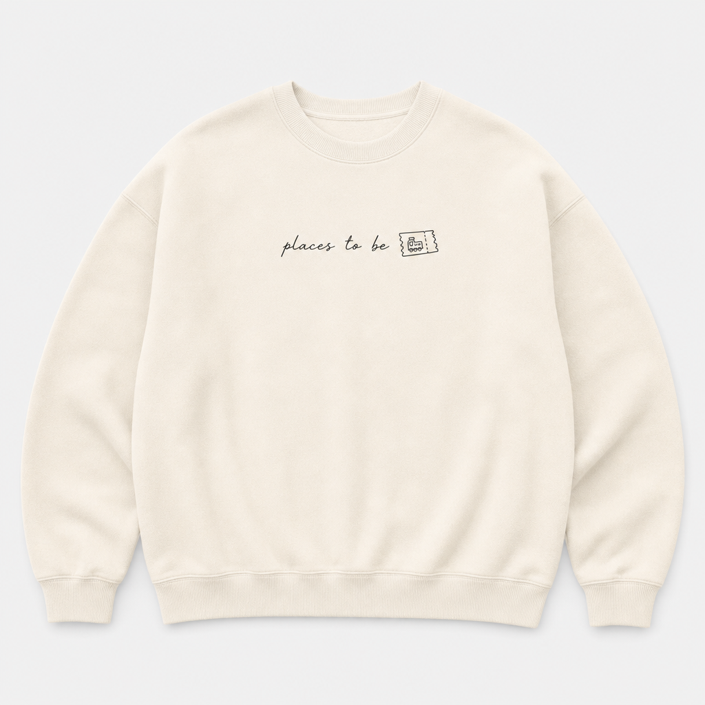 Places To Be Crewneck