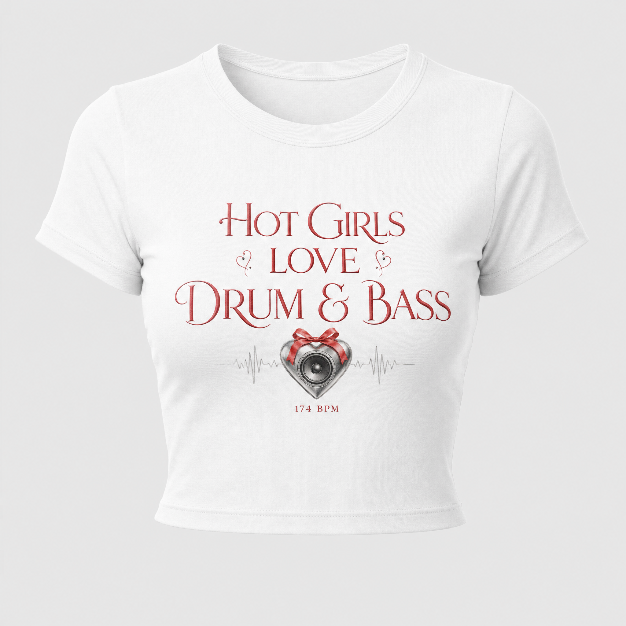 Hot Girls Love Drum & Bass Baby Tee