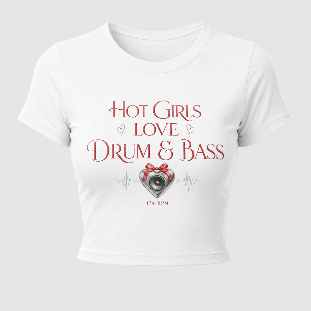 Hot Girls Love Drum & Bass Baby Tee