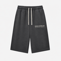 Sublevel Recovery Club charcoal three-quarter sweatpants